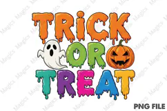 Halloween PNG, Trick or Treat PNG Product Image 2