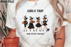Salem Girls Trip,Vintage Halloween PNG Product Image 2