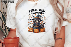 Feral Girl Halloween Png Product Image 2