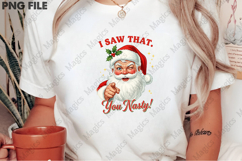Vintage Christmas Png Santa Saw That Product Image 2