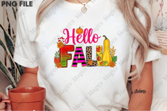 Hello Fall Sublimation PNG Product Image 2