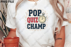 Pop Quiz Champ Png, Back To School Sublimation Product Image 2