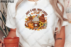 Just a Girl Who Loves Fall PNG Product Image 2