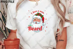 Funny Christmas Png Vintage Santa Claus Product Image 2