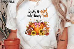 Just a Girl Who Loves Fall Png, Product Image 2