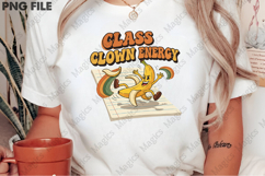 Class Clown Energy Png, Back To School Sublimation Product Image 2