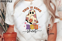 Funny Ghost Halloween PNG Sublimation Product Image 2