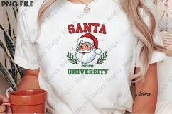 Christmas Png Vintage Santa University Product Image 2