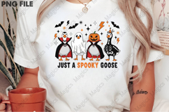 Goose Halloween PNG, Just a Spooky Goose Product Image 2