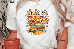 Back to School Boogie Png, Back To School Sublimation Product Image 2