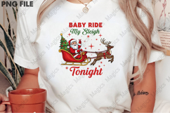 Christmas Png Vintage Santa Reindeer Product Image 2