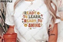eady to Learn Ready to Shine | Back to School Sublimation Product Image 2