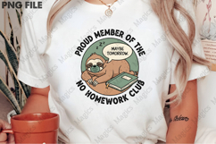 Proud Member of the No Homework Club PNG - Teacher Product Image 2