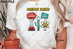 Science Squad Png, Back To School Sublimation Product Image 2