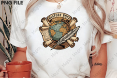 History Buff Png, Back To School Sublimation Product Image 2