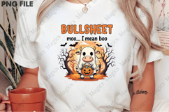 Funny Cow Halloween PNG, Bullsheet Ghost Product Image 2