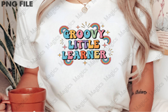 Groovy Little Learner | Back to School Sublimation Design Product Image 2