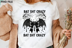 Bat Bow Crazy PNG, Funny Halloween Png Product Image 3