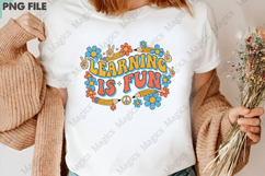 Learning is Fun Png, Back To School Sublimation Product Image 3