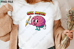 Quiz Master Png, Back To School Sublimation Product Image 3