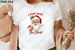 Vintage Christmas Png Santa Saw That Product Image 3