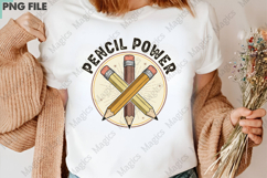 Pencil Power Png, Back To School Sublimation Product Image 3
