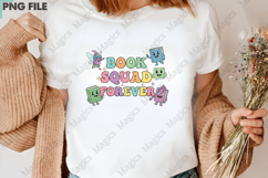 Book Squad Forever | Back to School Sublimation Design Product Image 3