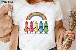 Crayon Crew PNG PNG - Teacher Sublimation Design Product Image 3