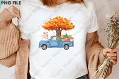 Hello Fall Sublimation PNG Product Image 3