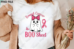 Breast Cancer is Boo Sheet PNG Halloween Product Image 3