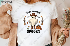 Boot Scootin Spooky Svg, Halloween Png Product Image 3