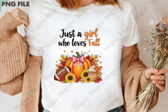 Just a Girl Who Loves Fall Png, Product Image 3