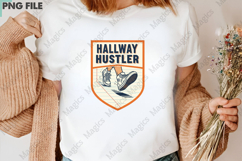 Hallway Hustler Png, Back To School Sublimation Product Image 3
