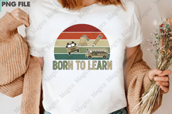 Born to Learn | Back to School Sublimation Design Product Image 3