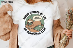 Proud Member of the No Homework Club PNG - Teacher Product Image 3
