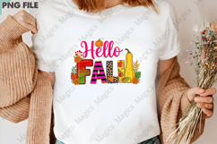 Hello Fall Sublimation PNG Product Image 3