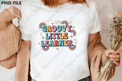 Groovy Little Learner | Back to School Sublimation Design Product Image 3