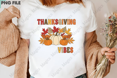 Thanksgiving Vibes Sublimation, Fall Png Product Image 3