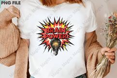 Brain Power Png, Back To School Sublimation Product Image 3