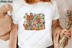 Books Over Bullies | Back to School Sublimation Design Product Image 3