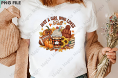 Just a Girl Who Loves Fall PNG Product Image 3