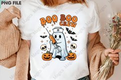 BOO BOO Crew PNG, Nurse Halloween PNG Product Image 3