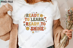 eady to Learn Ready to Shine | Back to School Sublimation Product Image 3