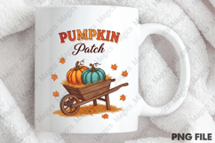 Fall Sublimation PNG, Pumpkin Patch PNG Product Image 4