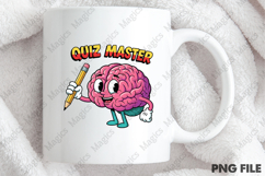 Quiz Master Png, Back To School Sublimation Product Image 4