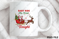 Christmas Png Vintage Santa Reindeer Product Image 4