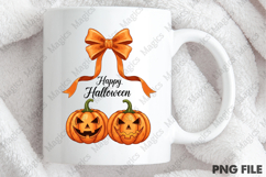 Coquette Pumpkin Cherries Autumn Png Product Image 4