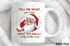 Funny Christmas Png Vintage Santa Product Image 3