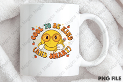 Cool to Be Kind and Smart PNG - Teacher Sublimation Design Product Image 4