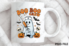 BOO BOO Crew PNG, Nurse Halloween PNG Product Image 4